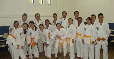 karate oficial brasil encontro do projeto karate na ed fÍsica