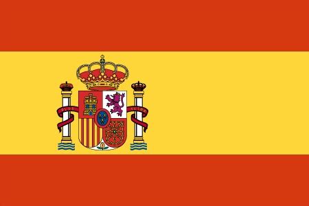 Флаг испа́нии состоит из трёх горизонтальных полос — двух равновеликих красных, верхней и нижней, между которыми расположена жёлтая полоса, ширина которой в два раза. ИСПАНИЯ - это... Что такое ИСПАНИЯ?