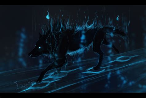 Speed Paint From Today Co Pic To Fantasy Wolf Anime Wolf Wolf Art