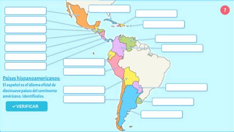 Hispanoamerica Mapa