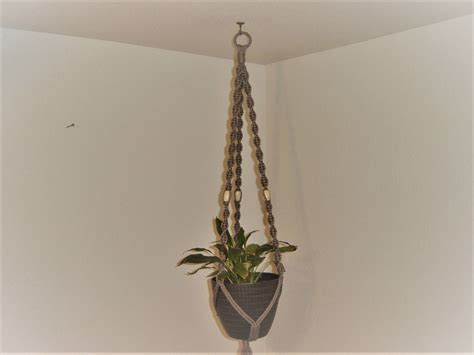 Macame Plant Hanger by ModishKnot on Etsy | Plant hanger, Wall plant hanger, Macrame plant hanger