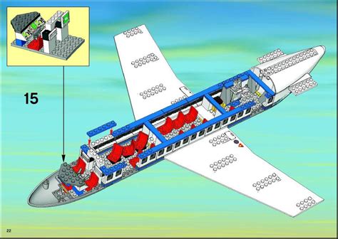Lego 7893 Passenger Plane Instructions City