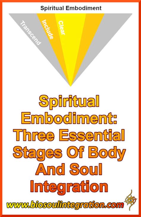 Spiritual Embodiment 3 Crucial Stages Of Body Soul Integration