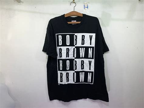Rare Vintage Bobby Brown Humpin Around The World Tour Rap Hip Hop Tee Single Stitching X L