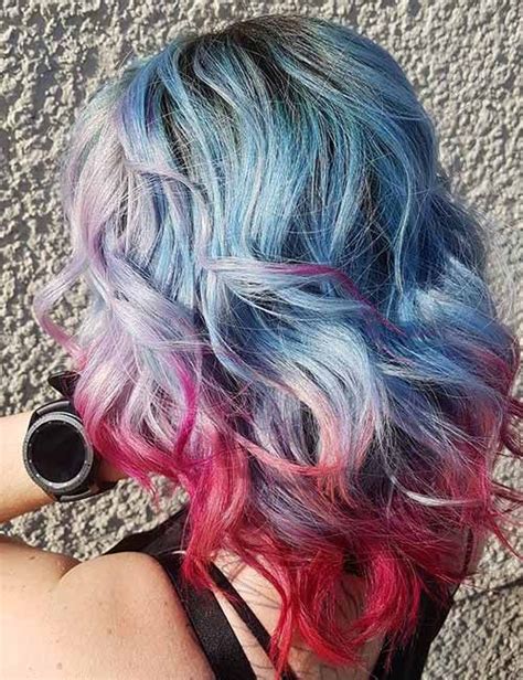 20 Radical Styling Ideas For Your Red Ombre Hair In 2020