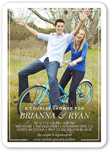Happiest Couple 5x7 Bridal Shower Invitations Shutterfly