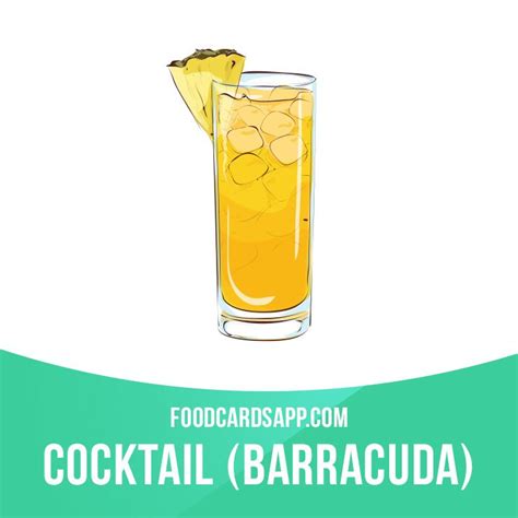 Rum cocktail drink recipes, from the mai tai and mojito to the zombie and rhuby daiquiri. Barracuda cocktail ingredients: 2 parts gold rum, 1 part Galliano, 1 part Prosecco, 3 parts ...