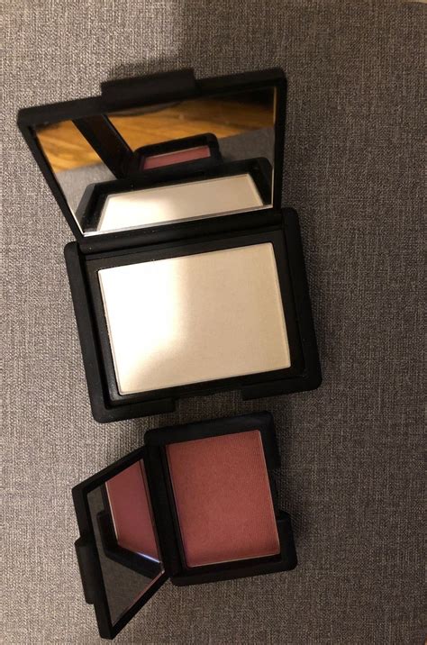 Nars Albatross Highlighter And Goulue Blush Mini Both Never Used Only Swatched Price Is Firm