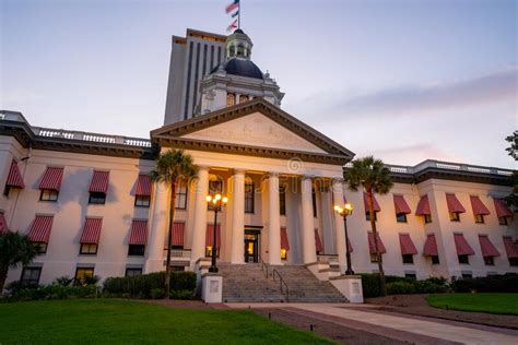 State Capitol Building Tallahassee Fl Usa Stock Photo Image Of