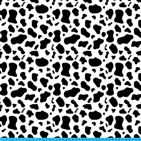 Cow Print Fabric Pattern Printed By The Yard Half Yard And Fat Quarte