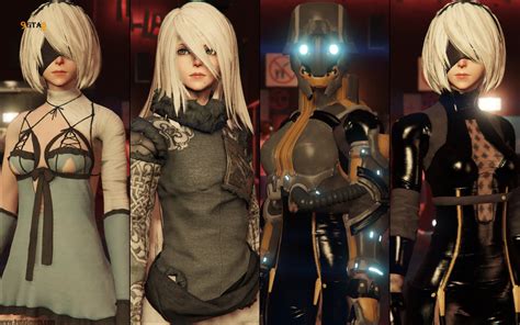 2b And A2 Nier Automata 2017 Player Mods For Gta5