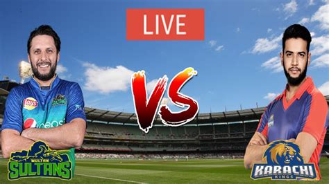 Watch Psl 2020 Live Stream Multan Sultan Vs Karachi Kings Ptv Ptv Sports Live Youtube