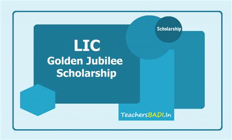 Lic Golden Jubilee Scholarship 2024 Apply Online At