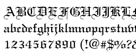 Old English Font Download Free Legionfonts