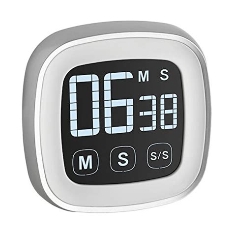 Tfa Inverted Display Digital Stopwatch Countdown Timer White Bigamart