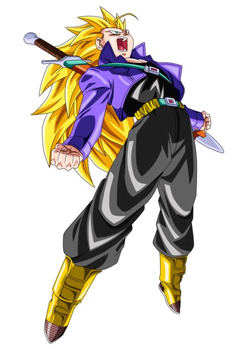 The beginning of dragon ball gt is filled with galactic travel and the exploration of many foreign planets to locate the black star dragon balls. Image - Trunks ssj3.png - Dragon Ball Wiki