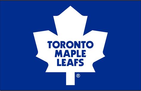 Toronto Maple Leafs Logo Primary Dark Logo National Hockey League