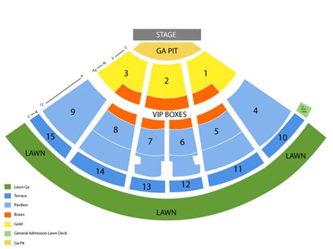 Pnc Music Pavilion Charlotte Seating Chart Cheap Tickets Asap