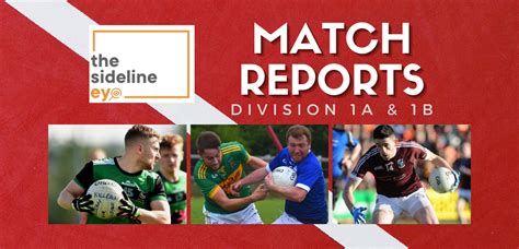 Division 1a And 1b Match Reports Week 11 The Sideline Eye