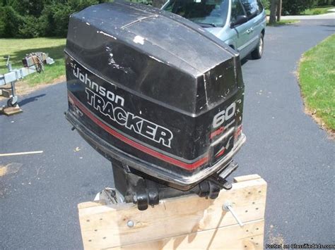 1989 Johnson Outboard Motor Pro Series 60 Hp With Power Trim For Sale