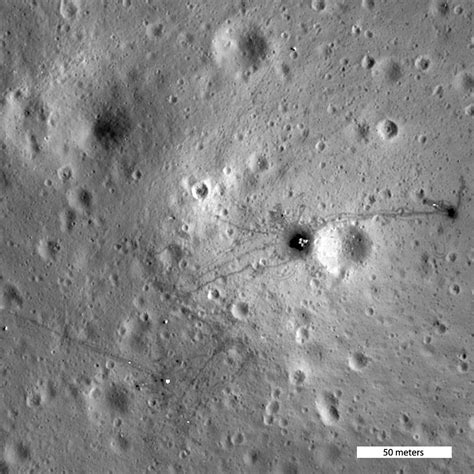 Orion Up Close Lunar Reconnaissance Orbiter Camera