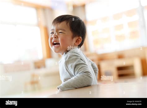 Kid At Japanese Kindergarten Stock Photo Alamy