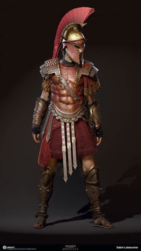 Assassins Creed Odyssey Character Team Post Spartan