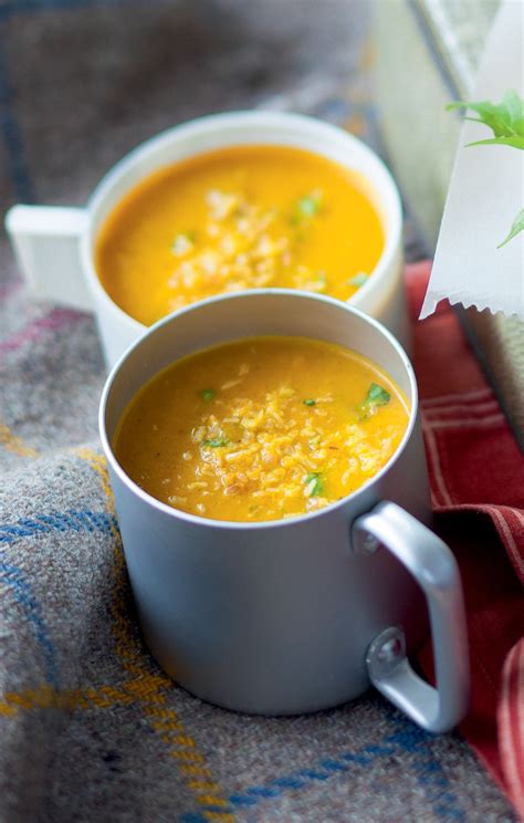 Curried Carrot And Coconut Soup November 2014 With Images Coconut
