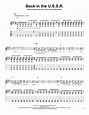 Back In The U.S.S.R. by The Beatles - Guitar Tab Play-Along - Guitar ...
