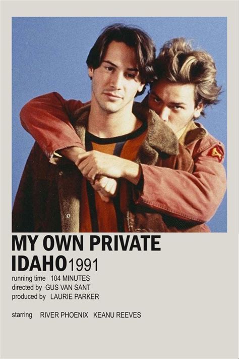 my own private idaho movie poster