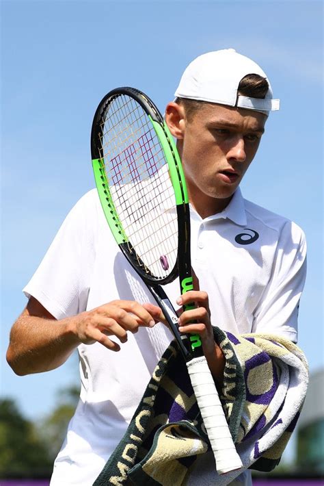 I play in mn at a small tennis only facility. Alex de Minaur Photos Photos: Day Two: The Championships ...