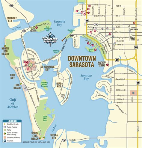 Map Of Sarasota Florida Downtown Interactive Downtown Sarasota