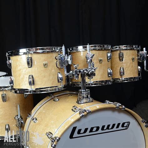 Ludwig Classic Maple 6 Pc Birdseye Maple Drum Set Reverb