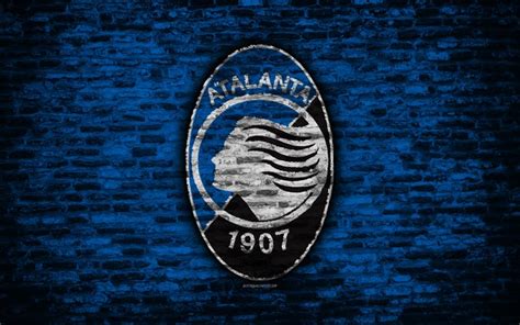 Atalanta bergame calcio — wikipédia. Download wallpapers Atalanta FC, 4k, logo, brick wall ...