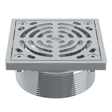 Heelgrate® Stainless Steel Floor Drain Grate Square 100x80 Bsp