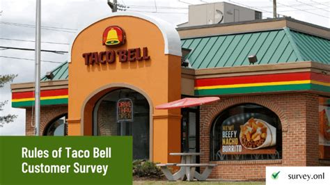 Taco Bell Online Customer Satisfaction Survey At Survey