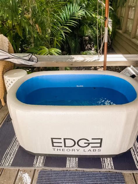 Edge Cold Tub Review Edge Theory Labs Inflatable Cold Plunge