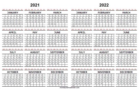 School Calendar 2021 To 2022 Usa Calendar Printables Free Blank