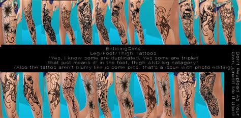 My Sims 4 Blog Tattoos By Enticingsims