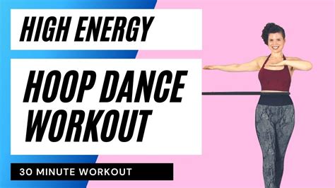 Hula Hoop Dance Workout Pumping 30 Minute Fast Paced Intermediate Flow