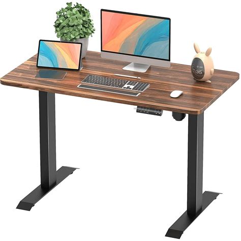 Walnew Office Desk Electric Standing Desk With Height Adjustable