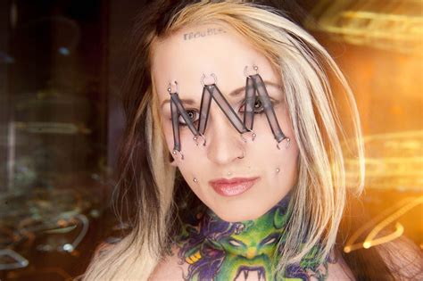 Body Piercing Body Piercing Tattoos And Piercings Creepy Halloween Face Makeup Beautiful