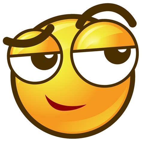 Free Emoji Circle Face Smirk 1192197 Png With Transparent