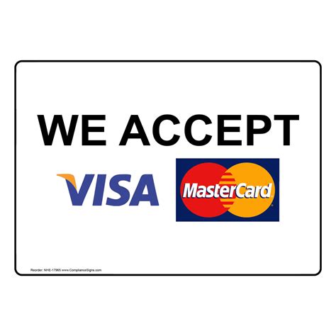 What could be the reason here? We Accept Visa, Mastercard Sign NHE-17965 Payment Policies