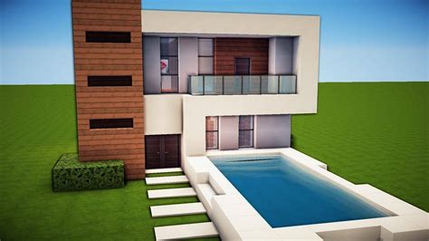 Minecraft Simple Easy Modern House Tutorial Jhmrad 154120