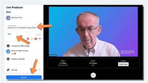 How To Use Zoom To Stream Facebook Live
