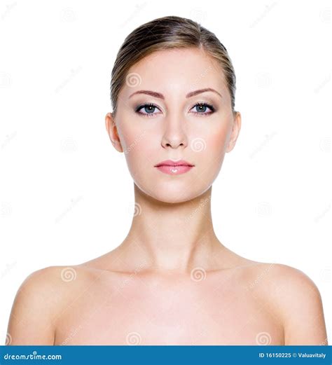 Face Of A Beautiful Woman Stock Image Image Of Beautiful 16150225