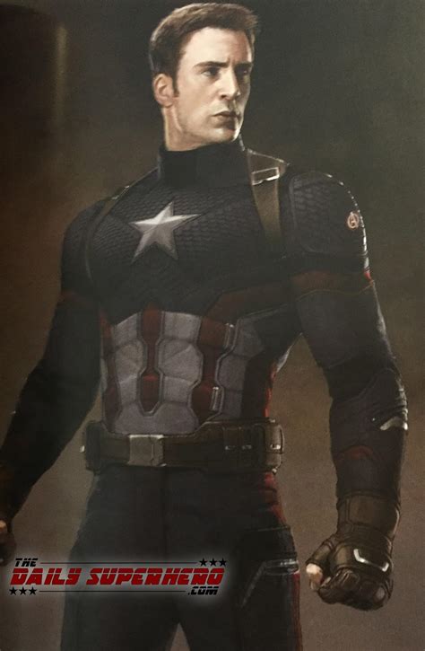 Captain America Civil War Suit Concept Art Canvas Insight