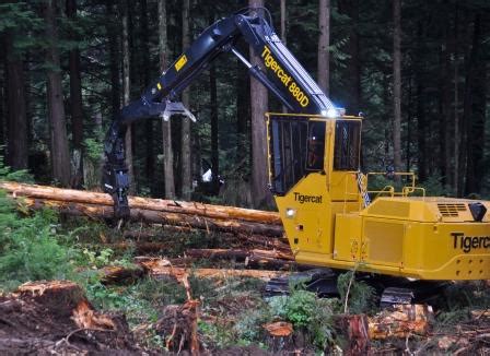 Tigercat Release Their New 880D Logger