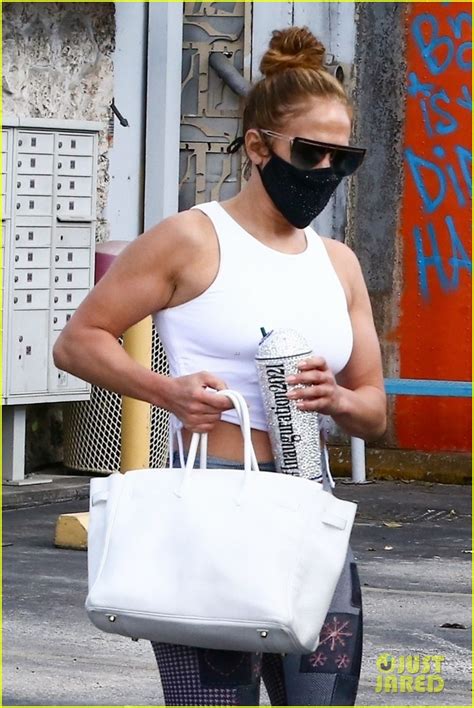Jennifer Lopez Shows Off Her Toned Arms After A Sunday Morning Workout